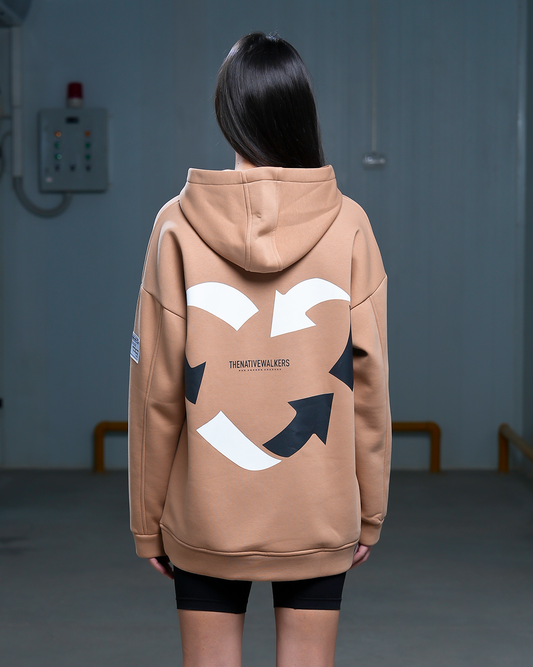 Oversized Love Recycling Hoodie